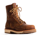 Abilene 8" Lumberjack - Dual Density Sole Men's Leather Cowboy Boots - Hatcountry