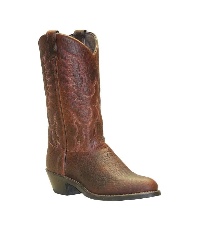 Abilene Luke - Men's Bison Leather Cowboy Boots - Hatcountry