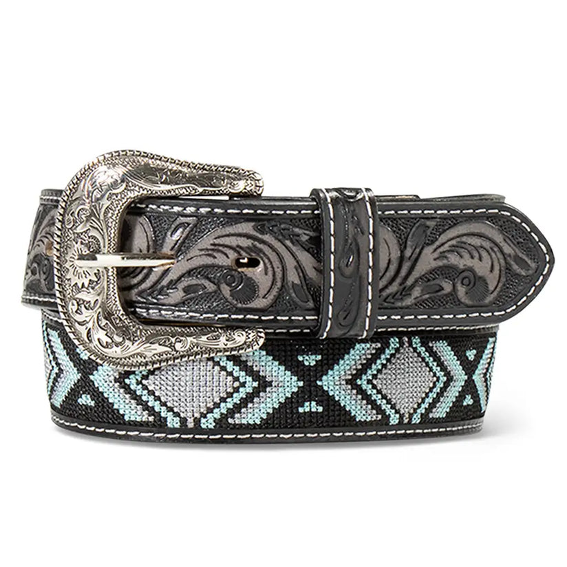 ♡ ♡ n.k atelier flower belt♡ Boke Flower' reversible leather belt for men | KENZO