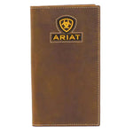 Ariat Brown Ribbon Logo - Mens Rodeo Wallet - Hatcountry
