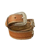 Ariat Diamond Ostrich Inlay - Mens Belt - Hatcountry
