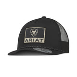 ARIAT Patch Black Snapback - Trucker Cap