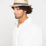 Peter Grimm Arsenio - Straw Fedora Hat