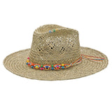 Peter Grimm Aurora - Straw Fedora Hat