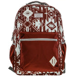 HOOey "Recess" Aztec (Burgundy) - Backpack