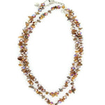 BR 35" Stone (Brown) - Womans Necklace - Hatcountry