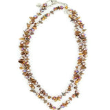 BR 35" Stone (Brown) - Womans Necklace - Hatcountry