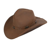 Peter Grimm Bartlett - Leather Cowboy Hat