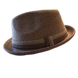 Bailey Billy Two-Tone - Straw Fedora Hat (Closeout)