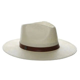 Biltmore She - Wide Brim Toyo Straw Fedora Hat - Hatcountry