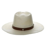 Biltmore She - Wide Brim Toyo Straw Fedora Hat - Hatcountry