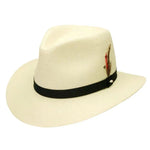 Black Creek (BC9018) - Toyo Straw Outback Fedora Hat - Hatcountry