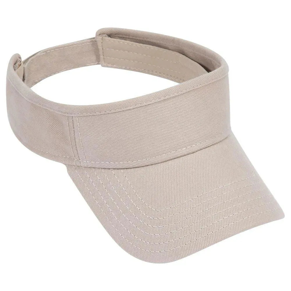 Brushed Bull Denim Cotton - Sun Visor - Hatcountry