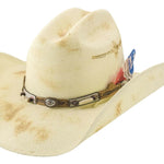 Bullhide Bandera (Red White & Blue) - Straw Cowboy Hat - Hatcountry