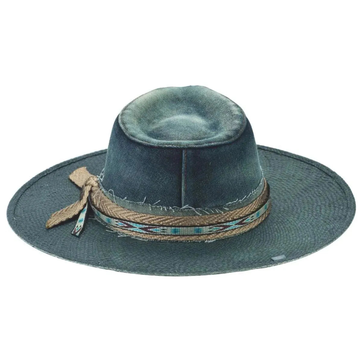 Bullhide Believer - Wide Brim Denim Cowboy Hat - Hatcountry
