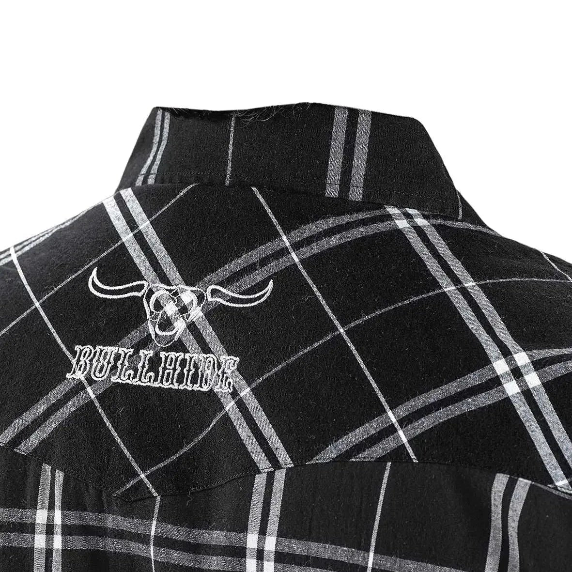 Bullhide Black Plaid - Mens Western Shirt - Hatcountry