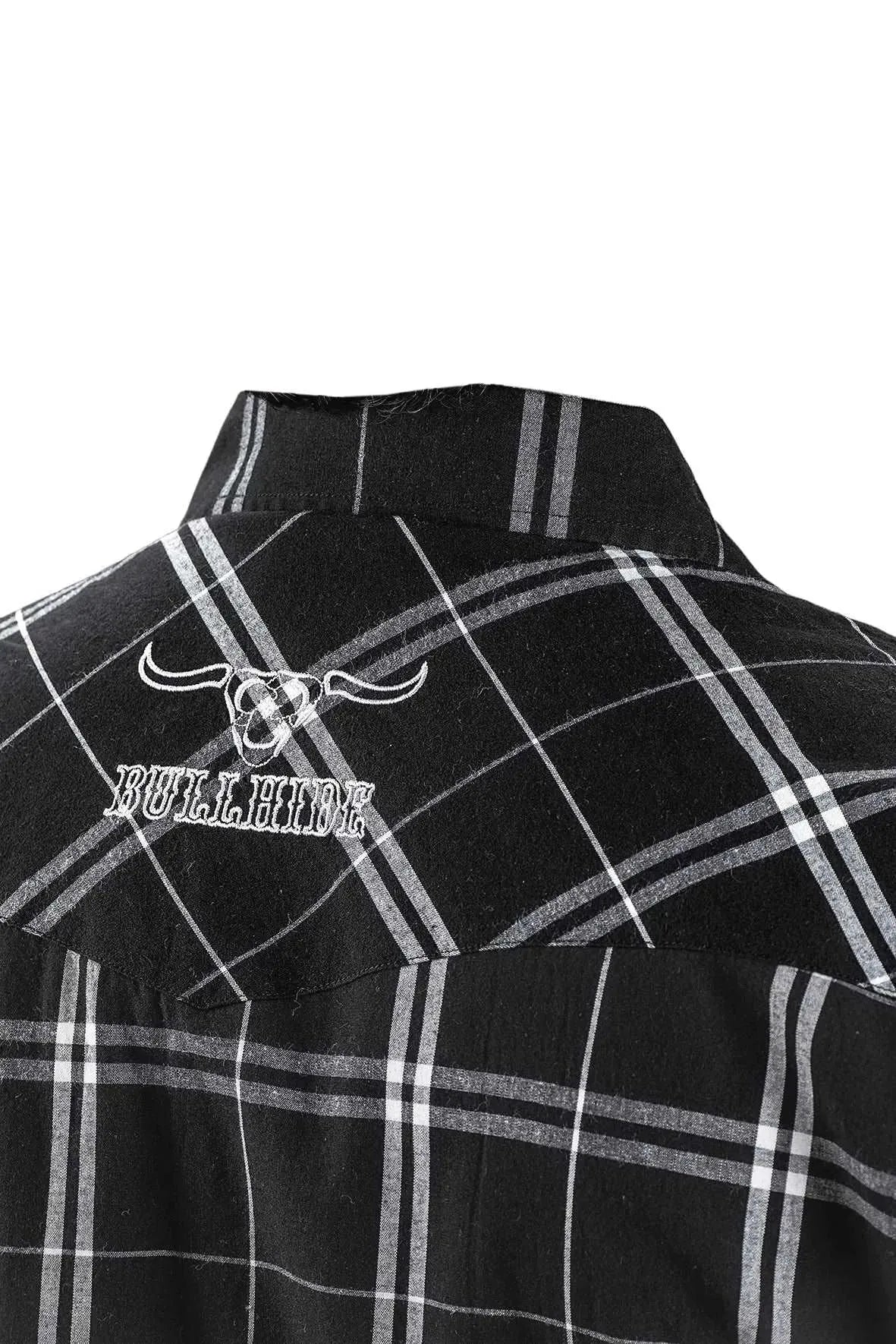Bullhide Black Plaid - Mens Western Shirt - Hatcountry