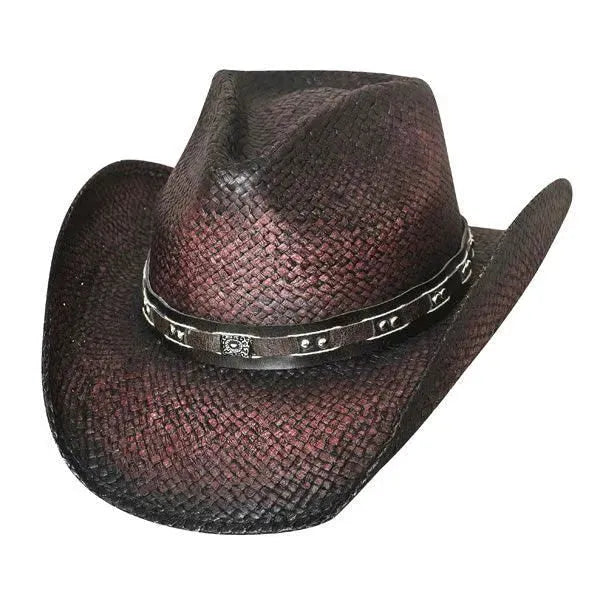 Bullhide Burnin Down - Straw Cowboy Hat - Hatcountry