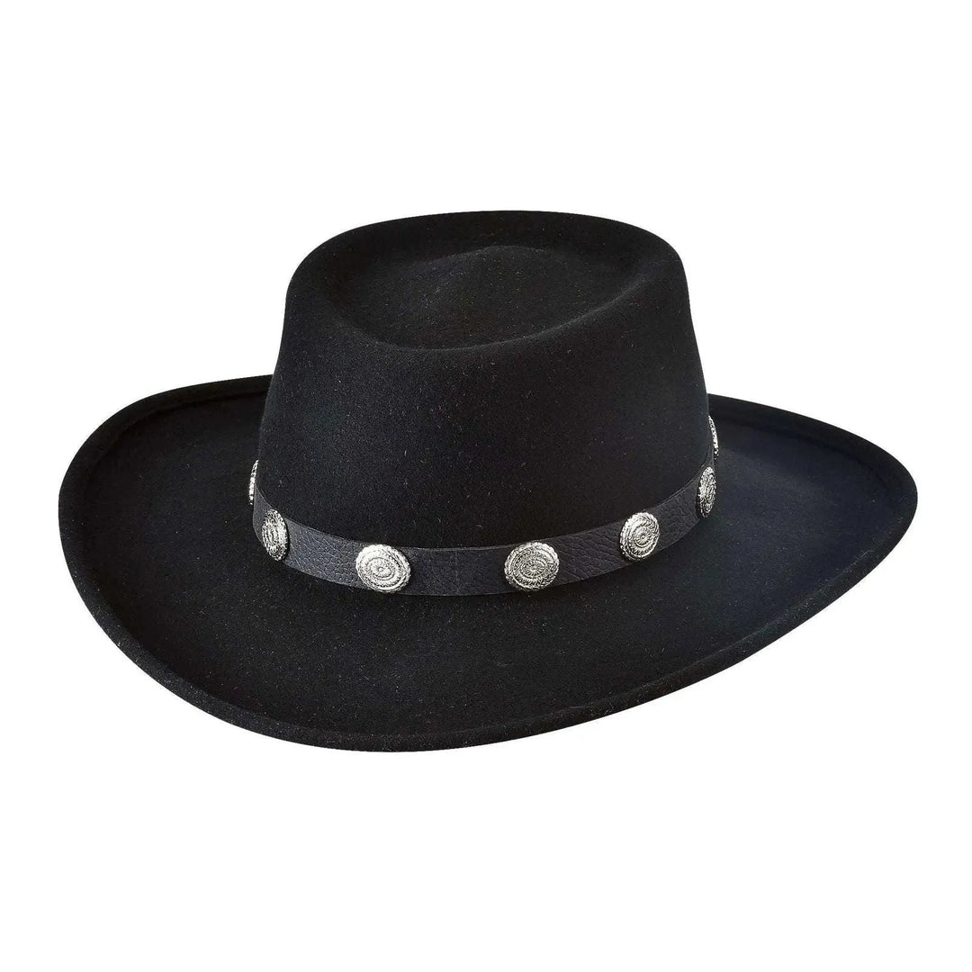 Bullhide Back In Black - Shapeable Leather Cowgirl Hat main image 1