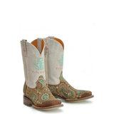 Tin Haul Wildrags - Women's Leather Cowgirl Boot