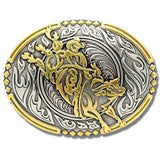Crumrine Bucking Bull - Belt Buckle - Hatcountry