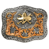 Crumrine Cowboy Skull - Belt Buckle - Hatcountry