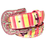 Angel Ranch Striped Light Up Cactus - Childrens Belt (Closeout)