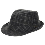 Dorfman Pacific Chester - Tweed Fedora Hat