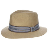 Dorfman Pacific Norman - Straw Fedora Hat