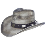 Dorfman Pacific Weston - Toyo Straw Pinchfront Cowboy Hat