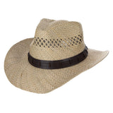Dorfman Pacific Grant - Handwoven Straw Outback Hat