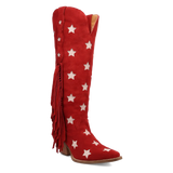 Dingo Super Star - Women's Suede Leather Cowgirl Boots