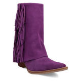 Dingo Marlie - Women's Suede Leather Cowgirl Boots