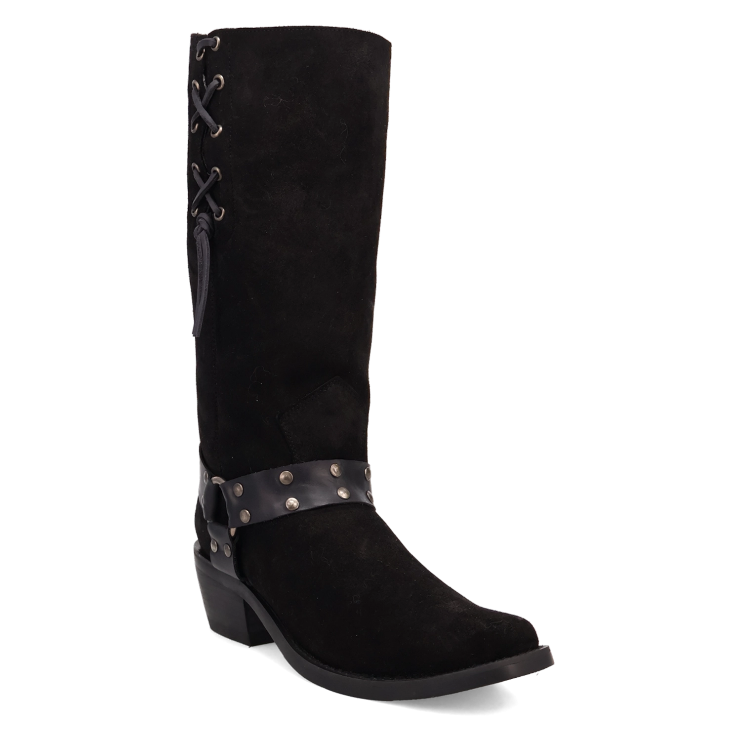 Dingo Bronco - Mens Suede Leather Cowboy Boots