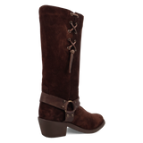 Dingo Bronco - Mens Suede Leather Cowboy Boots
