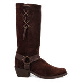 Dingo Bronco - Mens Suede Leather Cowboy Boots