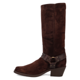Dingo Bronco - Mens Suede Leather Cowboy Boots