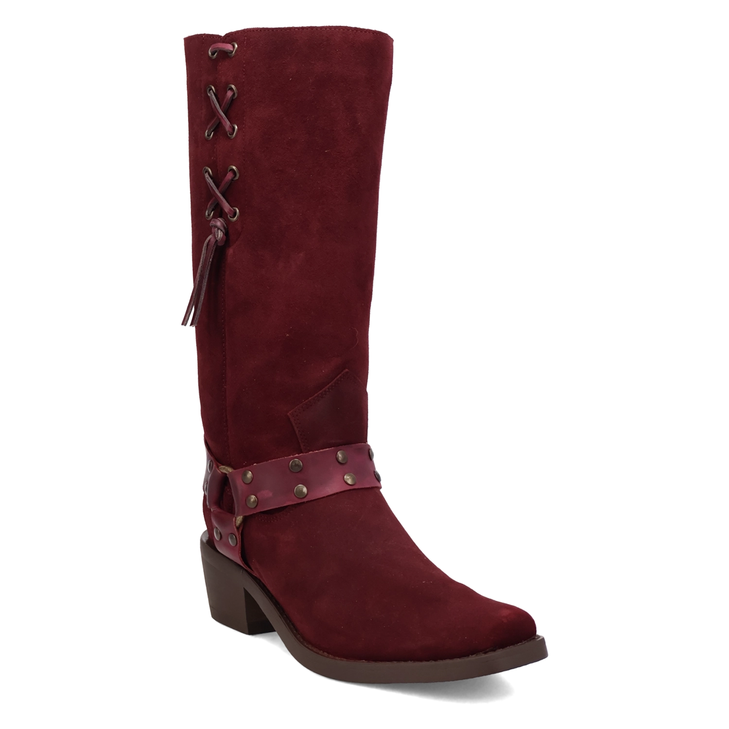 Dingo Bronco - Mens Suede Leather Cowboy Boots