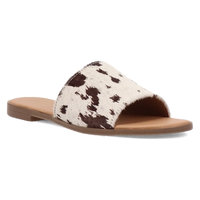 Black/White Sandals