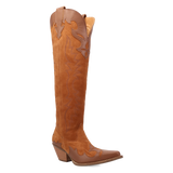 Dingo Drama Queen - Women's Suede Leather Cowgirl Boots