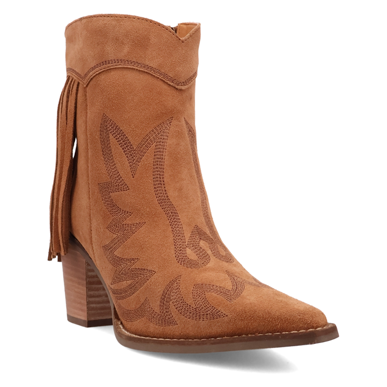 Dingo Wild Sage - Women's Suede Leather Booties