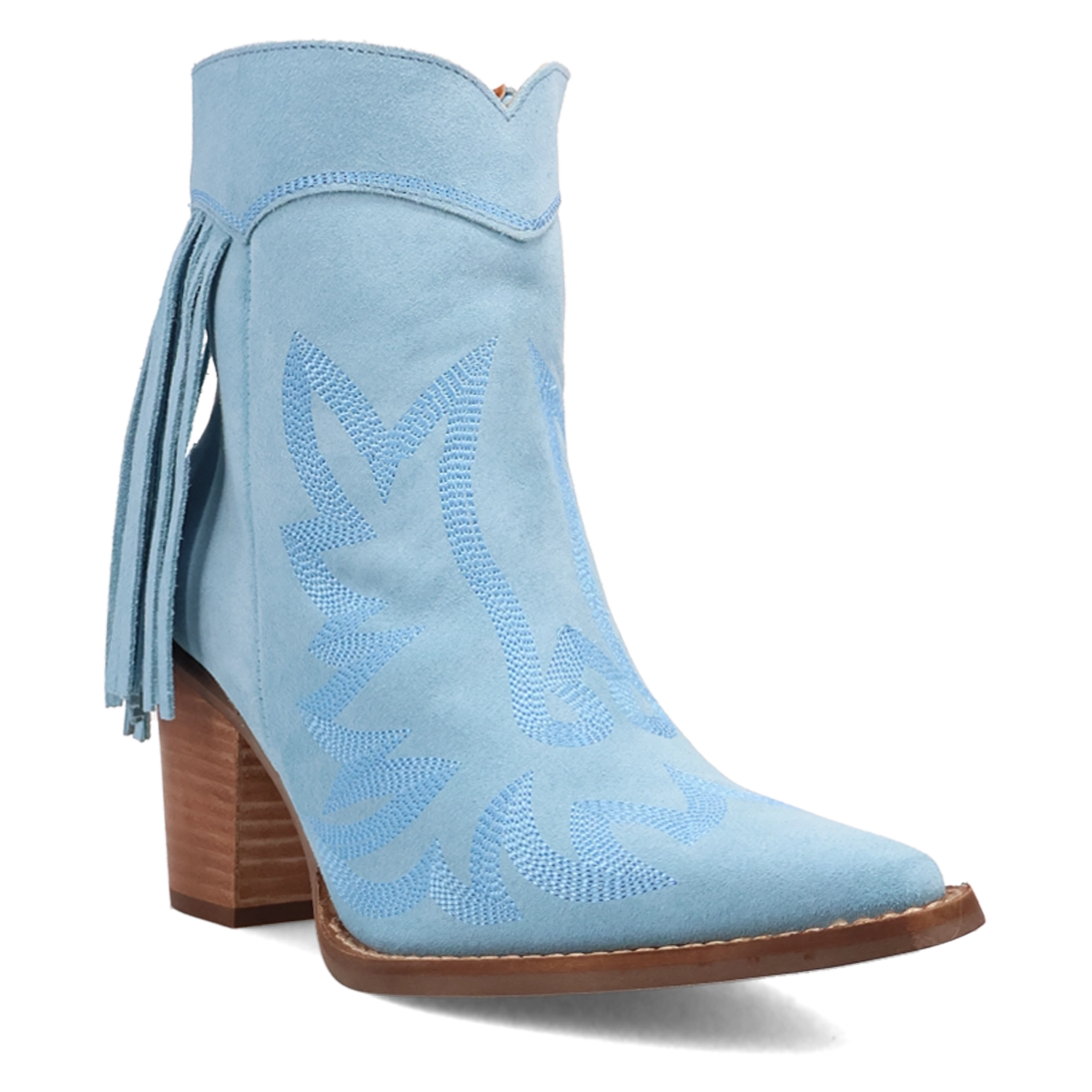 Dingo Wild Sage - Women's Suede Leather Booties