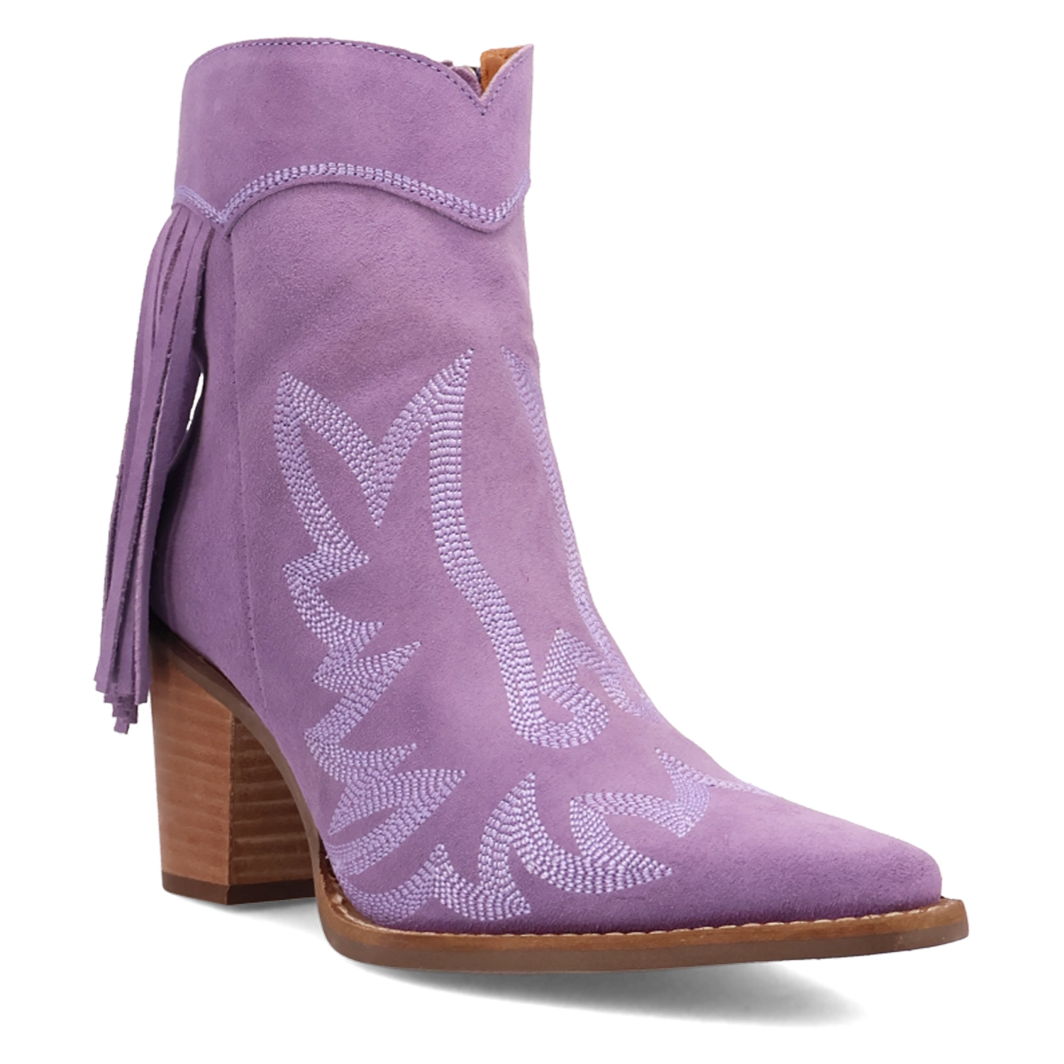 Dingo Wild Sage - Women's Suede Leather Booties
