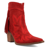Dingo Wild Sage - Women's Suede Leather Booties