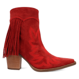 Dingo Wild Sage - Women's Suede Leather Booties