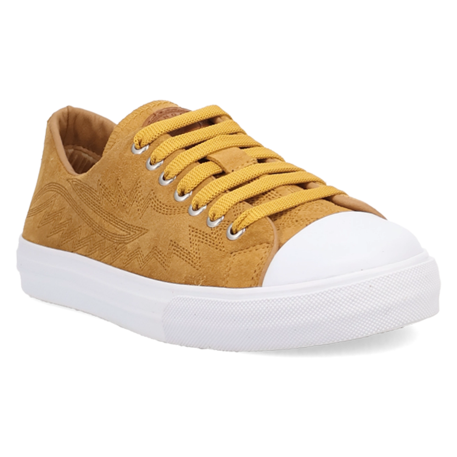 Dingo Campus - Women's Suede Leather Sneakers