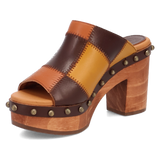 Dingo Mosaic - Women's Wooden Sandals