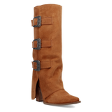 Dingo Buckle Bunny - Women's Suede Cowgirl Boot