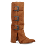 Dingo Buckle Bunny - Women's Suede Cowgirl Boot