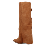 Dingo Buckle Bunny - Women's Suede Cowgirl Boot
